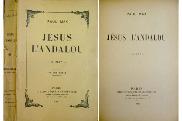 Jésus l'Andalou. Roman.