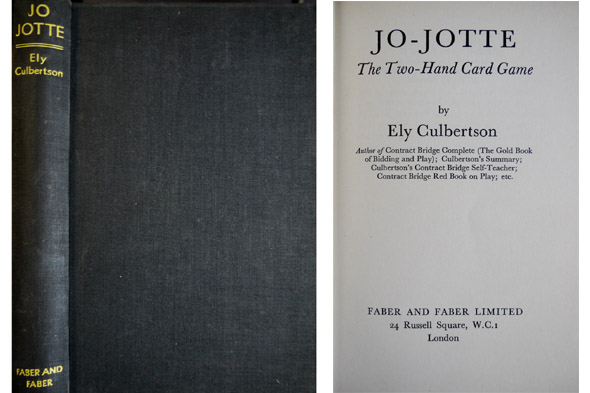 Jo - Jotte. The Two-Hand Card Game.