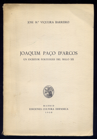 Joaquim Paço d'Arcos, un escritor portugués del Siglo XX.