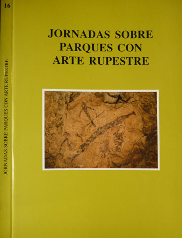 Jornadas sobre Parques con Arte Rupestre. Zaragoza, Abril de l989.