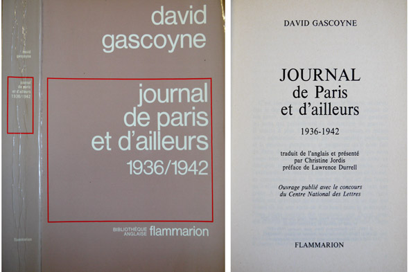 Journal de Paris et d'ailleurs, 1936-1942. Traduit de l'anglais et …