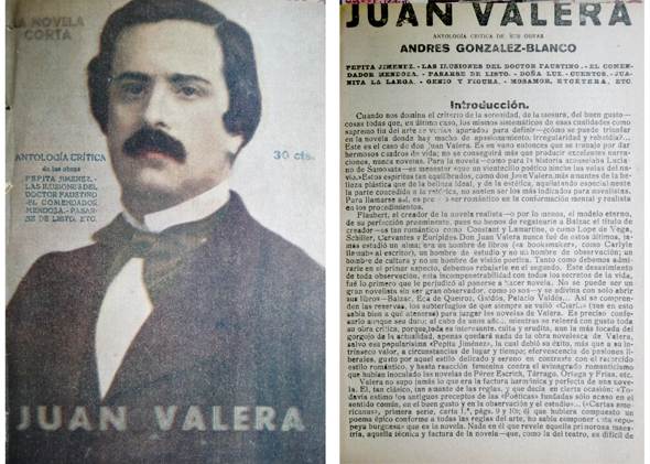 Juan Valera. Antología crítica de sus obras.