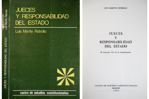 Jueces y responsabilidad del Estado. El articulo 121 de la …