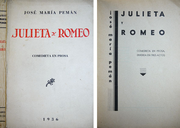 Julieta y Romeo. Comedieta en prosa, dividida en tres actos.