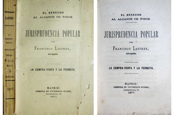 Jurisprudencia Popular. La Compra-Venta y la Permuta.