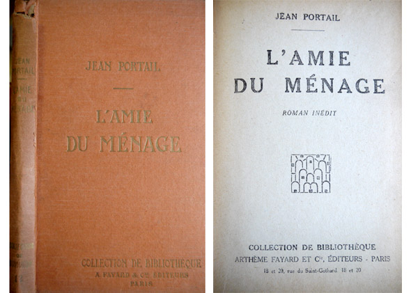 L'amie du ménage. Roman inédit.