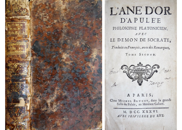 L'Ane d'Or d'Apulée, philosophe platonicien, avec Le Demon de Socrate. …