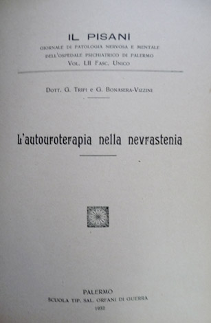 L'autouroterapia nella neurastenia.