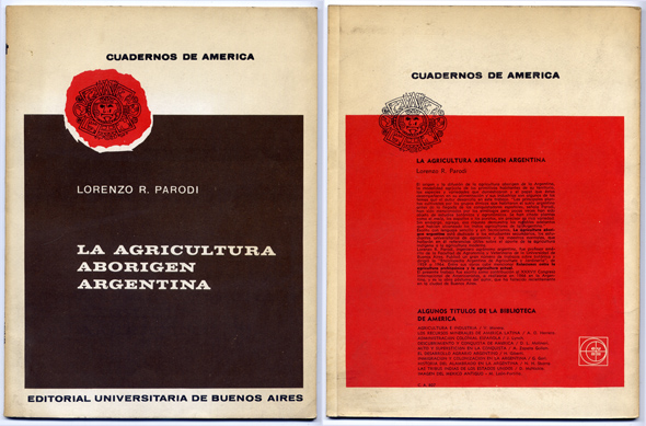 La agricultura aborigen argentina.