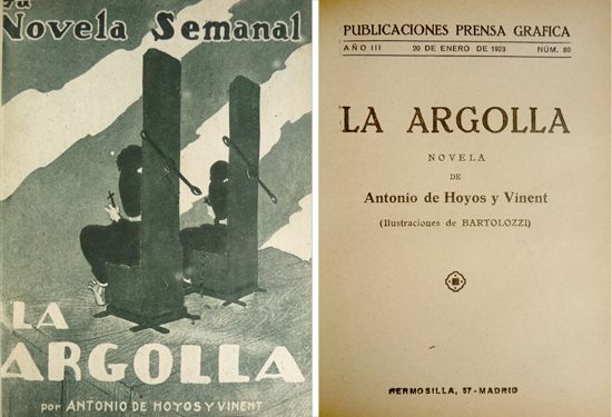 La Argolla. Novela.