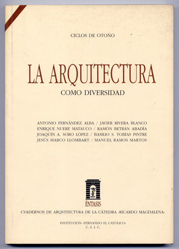 La Arquitectura como diversidad.