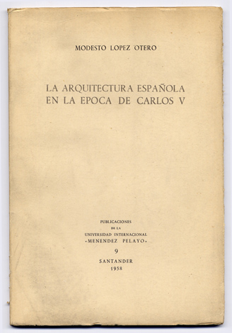 La Arquitectura Española en la época de Carlos V.