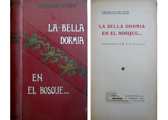 La bella dormía en el bosque. Traducción de Bernardo Gonzalez …