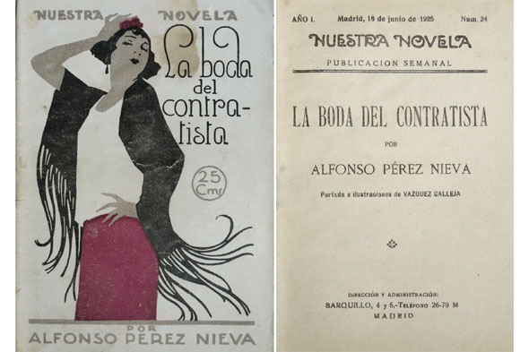 La boda del contratista. Novela.