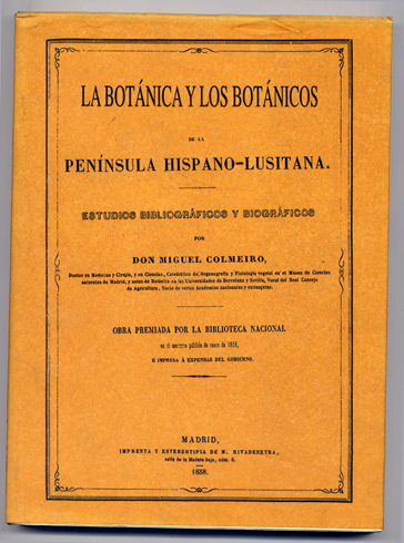 La Botánica y los Botánicos en la Península Hispano-Lusitana. Estudios …