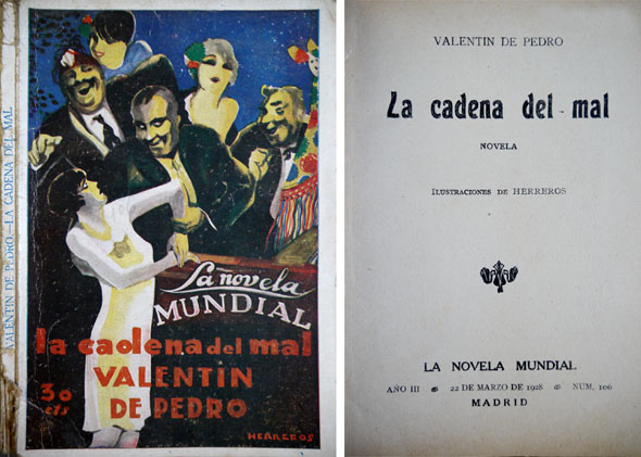 La cadena del mal. Novela.