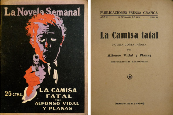 La camisa fatal. Novela corta inédita.