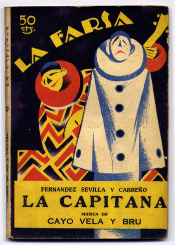 La Capitana. Zarzuela en dos actos.