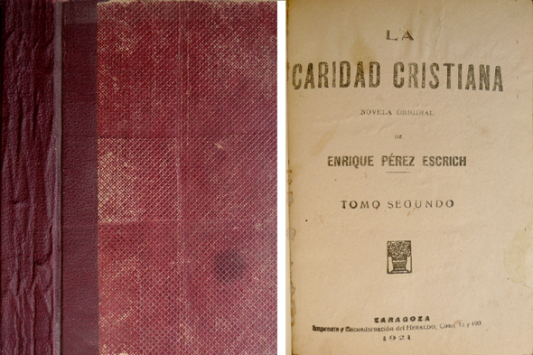 La caridad cristiana. Novela. Tomo Segundo.