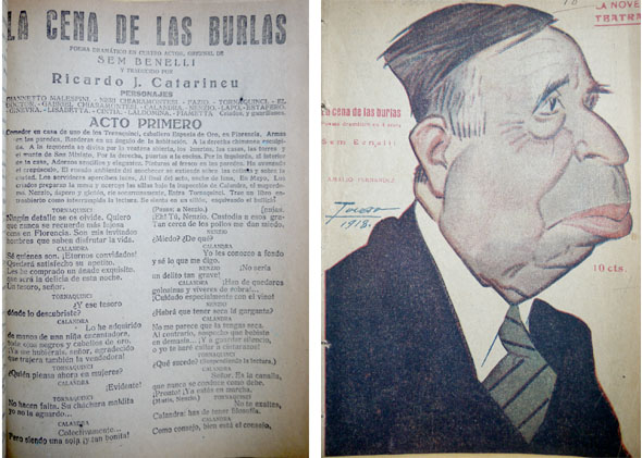 La cena de las burlas. Poema dramático en cuatro actos, …