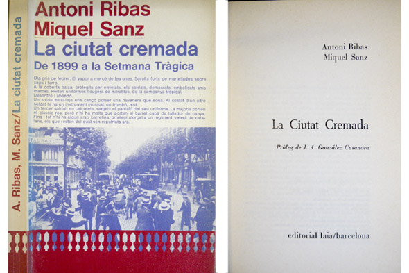 La Ciutat Cremada. Pròleg de J. A. González Casanova. Versió …