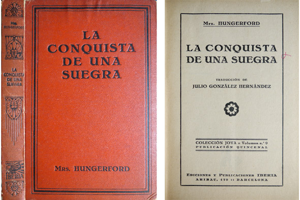 La conquista de una suegra. Traducción de Julio González Hernández.