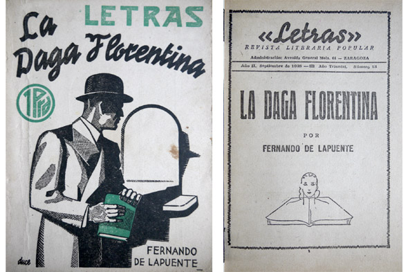 La daga florentina. (Seguido de:) Federico de Madrid: Una herencia …
