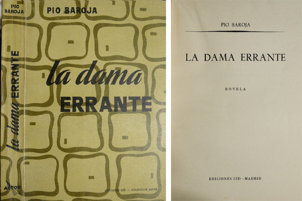 La dama errante. Novela.