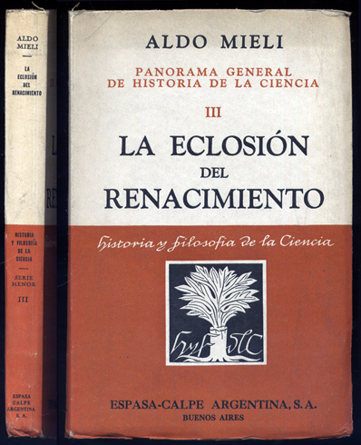 La eclosión del Renacimiento.