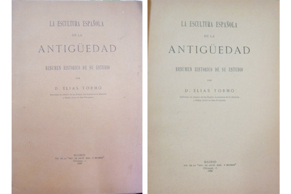 La Escultura española en la Antigüedad. Resumen histórico de su …
