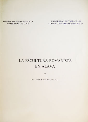 La escultura romanista en Álava.
