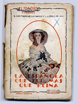 La española que fué más que reina. Comedia anecdótica en …