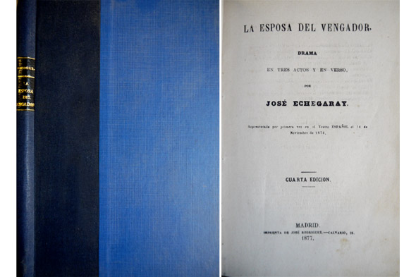 La esposa del vengador. Drama en tres actos y en …