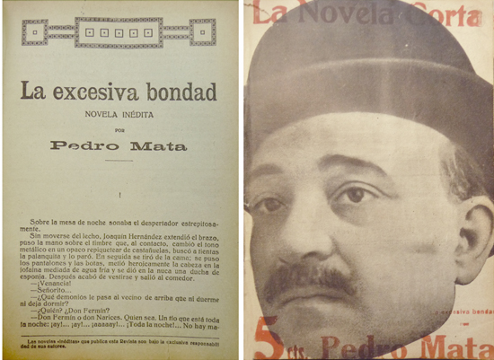 La excesiva bondad. Novela.