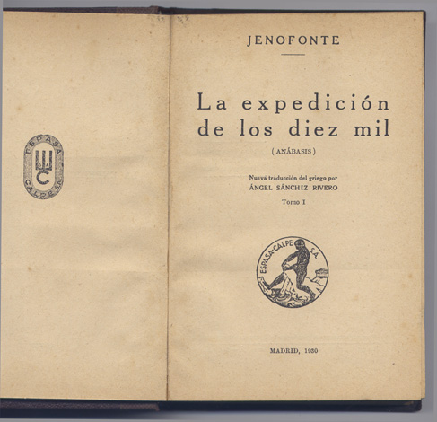 La Expedición de los Diez Mil. Anábasis. Nueva traducción del …