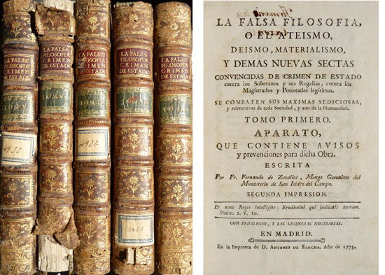 La Falsa Filosofía, ó el Ateismo, Deismo, Materialismo y demás …