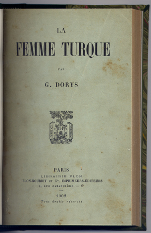 La Femme Turque.