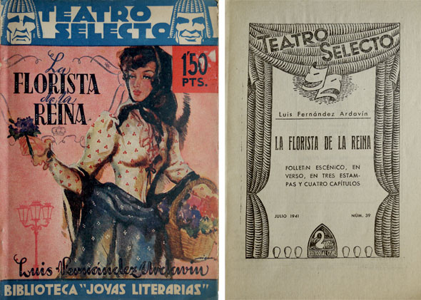 La florista de la reina. Folletín escénico, en verso, en …