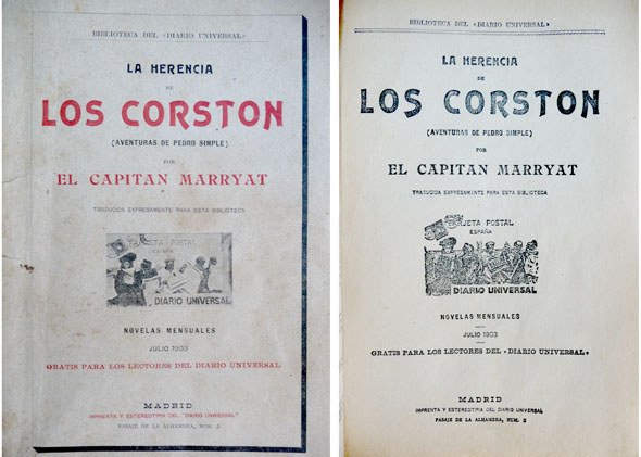 La herencia de los Corston. Aventuras de Pedro Simple.