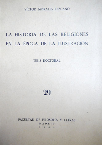La Historia de las Religiones en la época de la …