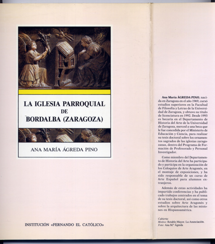 La iglesia parroquial de Bordalba (Zaragoza). Estudio histórico-artistico. Presentación de …