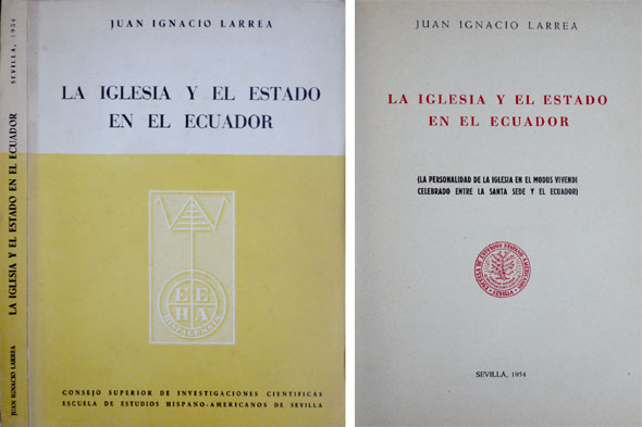 La Iglesia y el Estado en El Ecuador. La personalidad …