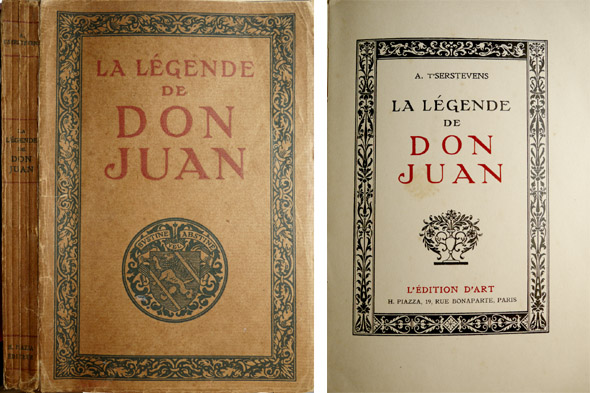 La Légende de Don Juan. [Étude romanesque de la psychologie …
