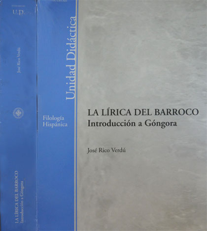 La Lírica del Barroco. Introducción a Góngora.
