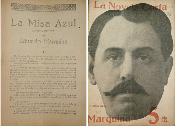 La Misa Azul. Novela.