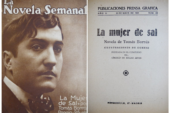 La mujer de sal. Novela.