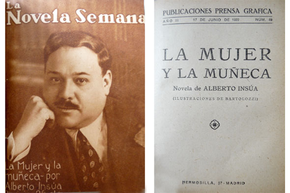 La mujer y la muñeca. Novela.