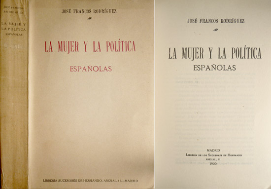 La Mujer y la Política Españolas.