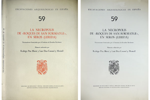 La necrópolis de 'Roques de San Formatge', en Serós (Lérida).