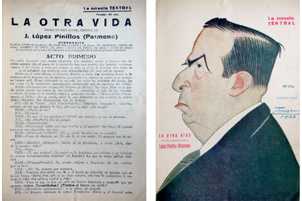 La otra vida. Drama en tres actos.